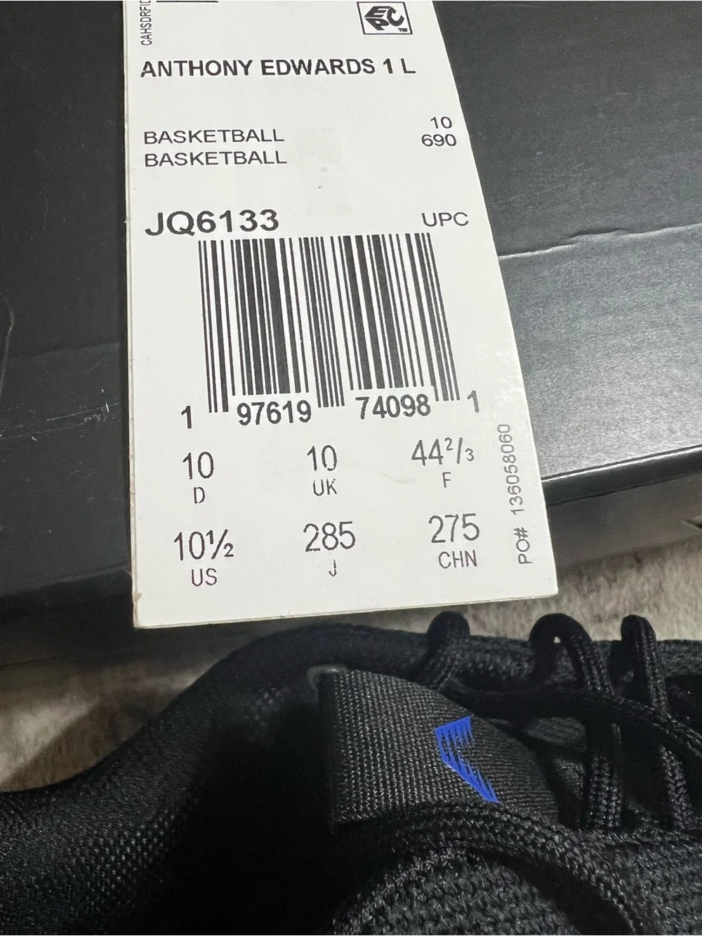 Adidas AE Anthony Edward’s 1 Low 